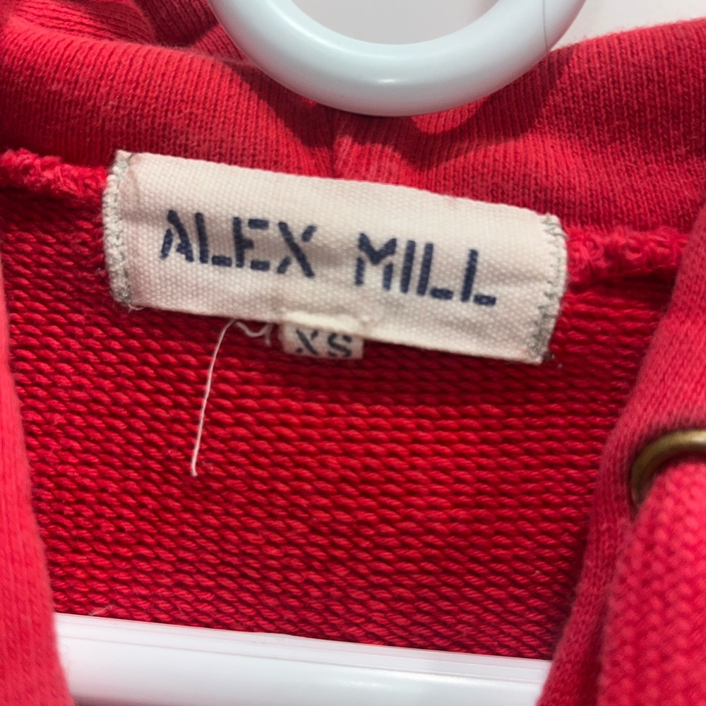 Alex Mill women’s red hoodie - Picture 2 of 3